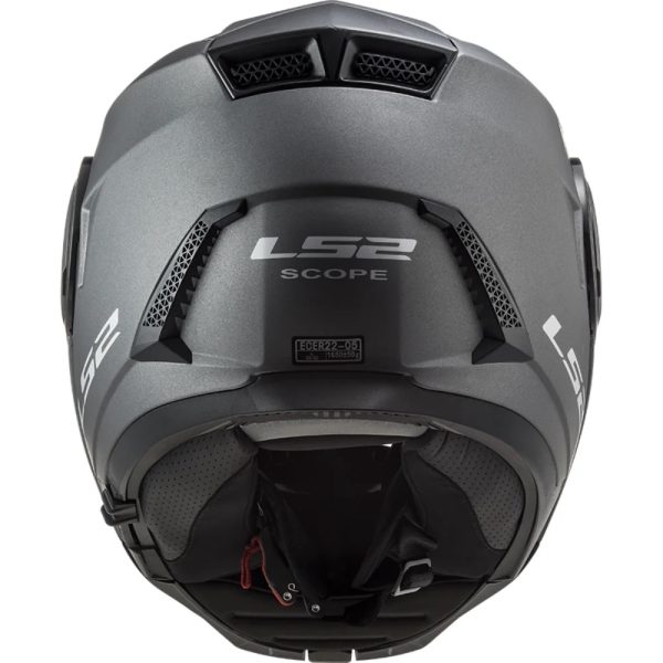 1734964117 Flip Up Motorcycle Helmet Ls2 Ff902 Scope Solid Matt Titanium.jpg
