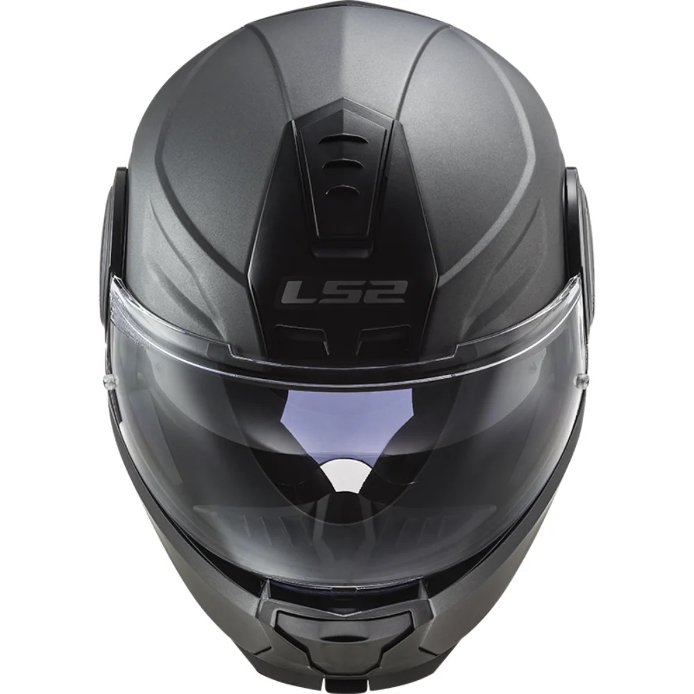 1734964117 Flip Up Motorcycle Helmet Ls2 Ff902 Scope Solid Matt Titanium 2.jpg