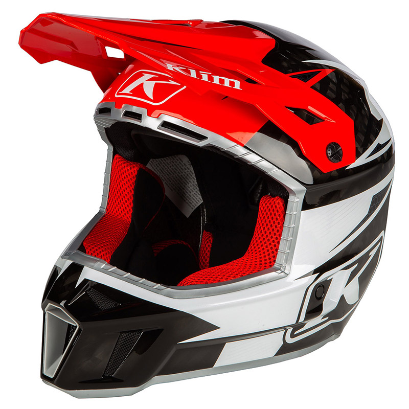 1743070387 Klim F3 Carbon Pro Helmet Rosso.jpg